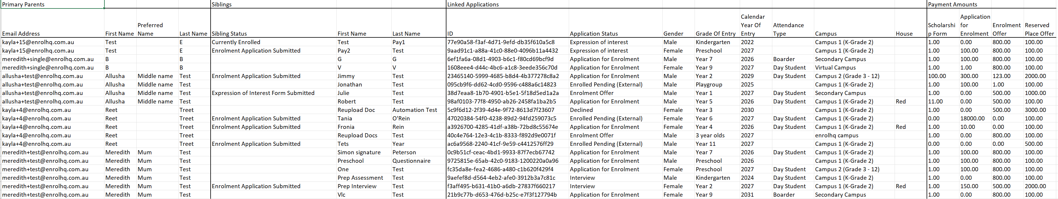 Reports - Siblings example export Jan 2026