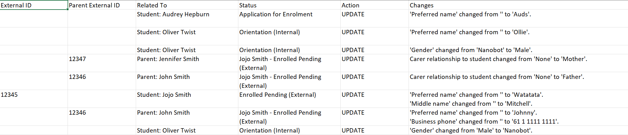 Reports - Example Export Jan 2026