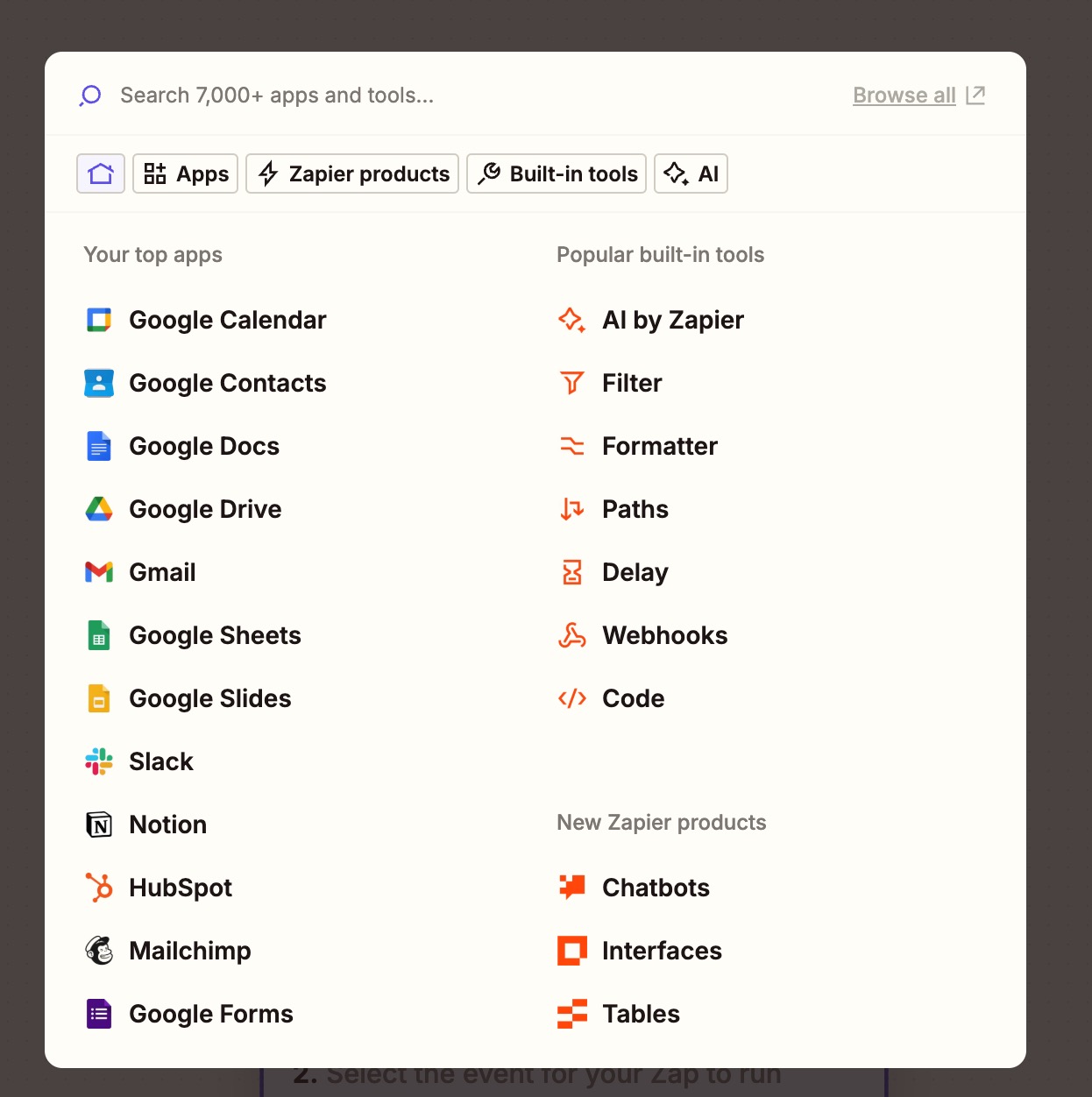 All Zapier Integrations