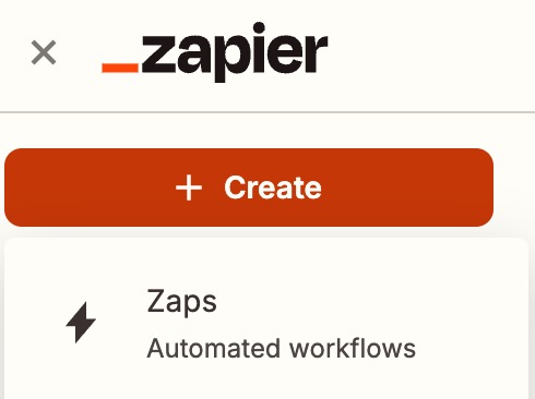 Create a Zap