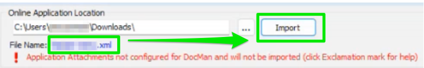 Synergetic Import Wizard step 4