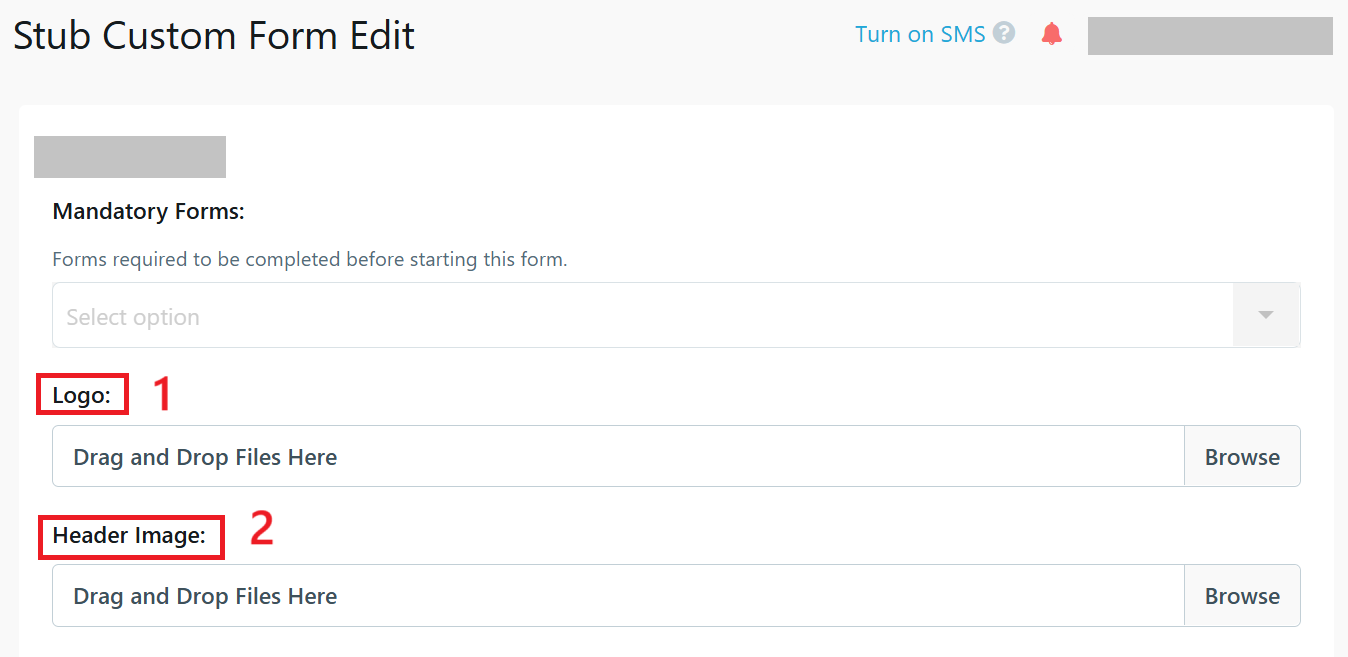 custom form - stub look and feel June 2025